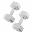 Imagine 6/8 - Halteră de mână din PVC, hexagonală 2x3 kg SPRINGOS - S-Sport.ro