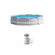 Imagine 2/7 - Set pentru piscină cu cadru metalic 305x76 cm INTEX PRISM FRAME POOL 26702