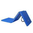 Imagine 1/3 - S-SPORT Covoraș de gimnastică, pliabil, 180×60×5,5 cm PRO BLUE - S-Sport.ro