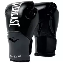 Everlast Mănuși de box 12 oz, Negru - Elite Mănuși de antrenament - S-Sport.ro