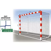 Plasă pentru poarta de handbal 3x2 m, 4 mm TREMBLAY WHITE - S-Sport.ro