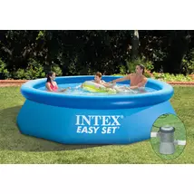 Intex Easy splash pool set 305x76cm, cu rotiță - 28122 - S-Sport.ro