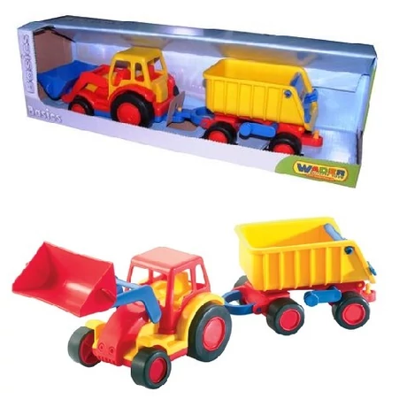 Tractor de bază cu remorcă WADER 37657 - S-Sport.ro