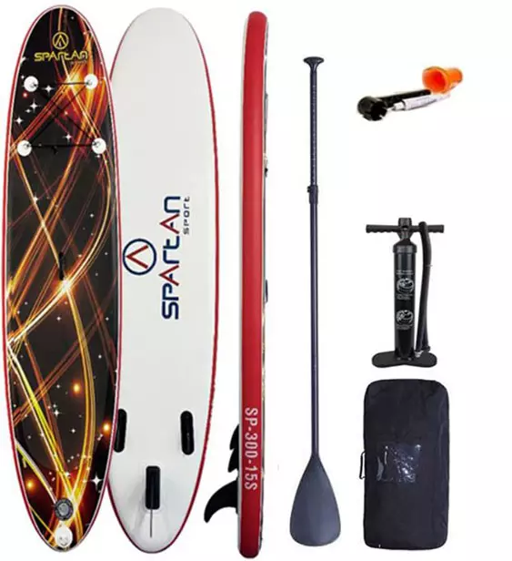 Spartan SUP board - SP-300 maro/roșu