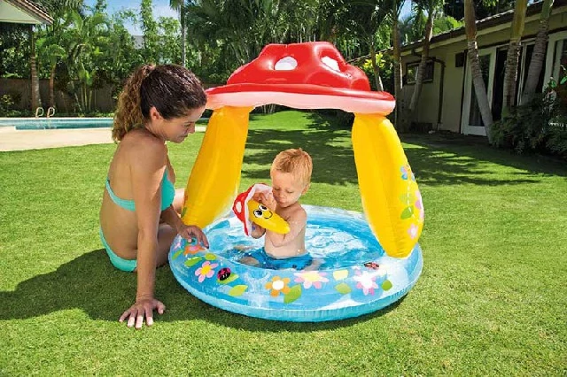 Piscină pentru copii în formă de ciupercă INTEX 57114